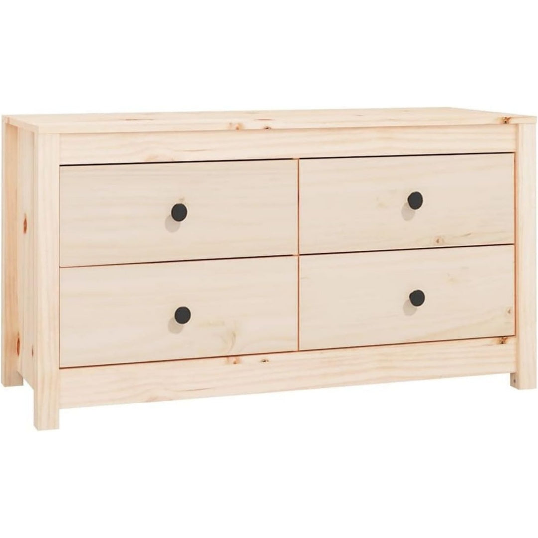 Sideboard mit den Massen 100 x 40 x 54 cm in Naturbraun