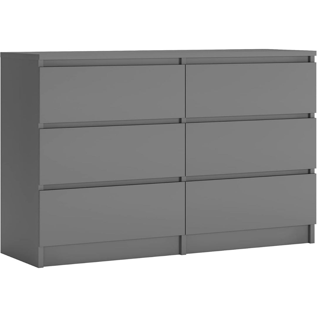 6 Schubladen an dem Sideboard mit 120 cm
