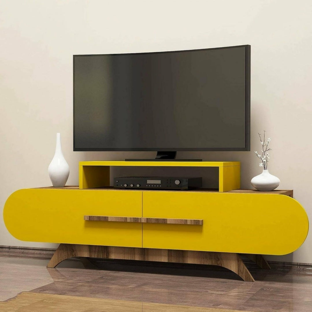 Beschichtete Flaechen an dem Medienboard