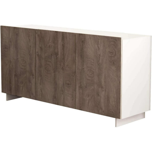 Sideboard mit geschlossenem Stauraum, beschichteten Flaechen und 3 Tueren