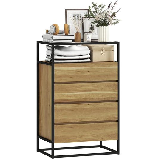 Schubladen und 4 Schubladen bestimmen das Sideboard