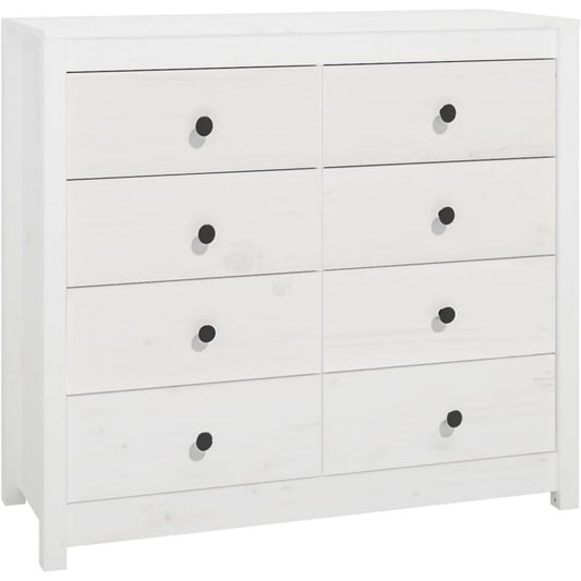 8 Schubladen treffen auf Schubladen an dem Sideboard